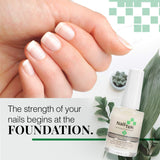Nail Tek Foundation 1, Ridge Filling Strengthening Base Coat for Strong and Healthy Nails, 0.5 oz, 2-Pack