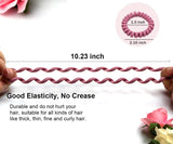 20 Pcs Spiral Hair Ties No Crease, Colorful Traceless Hair Ties, Elastic Coil Hair Ties, Matte Phone Cord Hair Ties, Waterproof Hair Coils for Women Girls