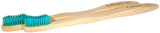 Panda Smiles Adult Bamboo Toothbrush Soft Green Two Pack