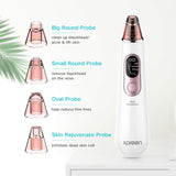 Blackhead Remover Pore Vacuum, Xpreen Pore Cleaner Facial Comedone Removal Extractor Kit and Skin Care Tool for Electric Pore Suction Face Cleanser, Beauty Device with LED Screen for Women Men Nose