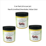 3 Pack African Shea Butter 16oz