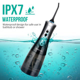 Water Flosser Pick Teeth Cleaner,TOPOINT 320ML Cordless Pik Flosser Portable for Braces Dental Oral Irrigator with 4 Jet Tips, 3 Modes, Cool Tech Gadgets Christmas Unique Gifts for Men Women Tee