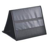 KIOTA - Professional Makeup Brush Folder, On-the-GO Makeup Artist Brush Storage Carrying Case, Black