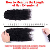 Dosacia 18Inch 120g Kinky Curly Human Hair Clip in Hair Extensions Natural Black 3C 4A Hair for Black Women 8pcs 18 Clips Real Human Hair Extensions(18inch, Kinky Curly)