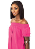 Sensationnel 100% Premium Fiber Instant Weave Synthetic Half Wig - NAMI (1 [Jet Black])