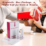 Makartt Nail Art Foil Glue Gel and Nail Lamp Bundle, 15ML 2 Bottles Foil Stickers Nail Transfer Tips , 6W Mini UV LED Lamp