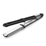 Duvolle"Rendezvous" Professional Titanium Straightening and Curling Iron, Extra-Long (110mm), Curved Styling Plates, Comes with Heat Resistant Glove.