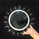 Round Brush Nano Thermal Ceramic & Ionic Round hair brush with Boar Bristle, Blowout Brush for Blow Drying, Curling &Straightening, Perfect Volume