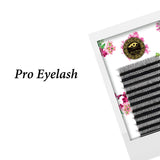 8-12mm available,Grafting YY Design Volume Eye Lashes Extensions Thick Soft W Shape Individual False Eyelashes Makeup Tools (9mm)