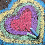 Chalk City Sidewalk Chalk, 20 Count, 7, Jumbo Chalk, Non-Toxic, Washable, Art Set