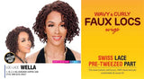 Sis Faux Loc Swiss Lace Front Wig – WELLA (WELLA BURGUNDY)