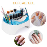 Nail Dryer for Regular Polish, 36W UV LED Nail Lamp with Storage Function, to Quick Dry for Gel Nail Polish, Nail Polish Curing Lamps,Best Gifts for Women, Girls