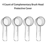 Bunny Lamb Soft Replacement Brush Heads for Sensitive Gum Care and Teeth Compatible with Oral-B - Count of 20