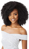 Outre BIG BEAUTIFUL HAIR CLIP-IN Blends Perfectly w/Curly & Textured Hair Creates Longer Fuller Looks 100% Human Hair Premium Blend Limitless Quick Styling - 4C CORKSCREW AFRO (NBRN)