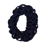 10 Pack Shoelace Hair Scrunchies Hair Ties - Navy