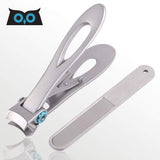 Nail Clippers for Thick Nails - DRMODE 15mm Wide Jaw Opening Extra Large Toenail Clippers Cutter with Nail File for Thick Nails, Heavy Duty Fingernail Clippers for Men, Seniors