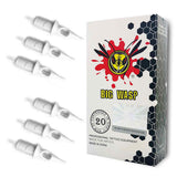 BIGWASP Professional Disposable Tattoo Needle Cartridge 5 Round Liner (5RL) 20Pcs