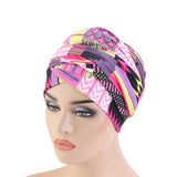 Turban Head Wrap Scarf,African Women' Soft Long Scarf Shawl Hair Bohemian Headwrap Stretch Headband Tie