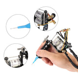 Tattoo Machine Kit, Multi-functional Semi Permanent Tattoo Machine Liner Shader Power Needle Accessories Professional Tattoo Artist Set for Lip Eyebrow Eyelid - 110V