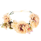 Vividsun Day of The Dead Headband Halloween Rose Floral Crown Mexican Headband