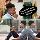 3PCS Silky Durags and 1 Wave Cap Pakcs for Men Waves, Satin Doo Rags for 360 540 720 Waves, Award 1 Afro Hair Pick, Ideal Gifts for Christmas and New year (Style-B)