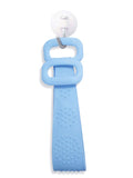 2Pcs Back Scrubber for Shower-Extra Long 34inch Dual Sided Exfoliating Silicone Body Scrubber with Soft Brush and Massage Dots for Deep Clean & Invigorate Your Skin(Blue and Pink)