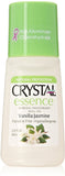 Crystal Essence Mineral Deodorant Roll-On, Vanilla Jasmine 2.25 oz (Pack of 5)