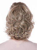 11" Wonderfully Curly CanDo Combs Color Brown Blonde - Toni Brattin Wigs Clip in Pony Big Curls Changelite 100% Heat Friendly Synthetic Natural Healthy Bollo de pelo updo Bundle MaxWigs Hairloss Booklet
