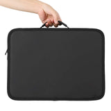Barber Tool Bag, Segbeauty 10.8 x 14.6in PU Leather Travel Makeup Toiletry Carrying Case, Hair Styling Cutting Kit Storage Organizer for Dryer Clipper Shears Combs Cosmetics Salon Beauty Supplies