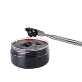 MEICOLY Makeup Skin Wax Special Effects Halloween Set Stage Fake Wound Scar,Molding Scars Wax with Spatula,Coagulated Blood Gel,02