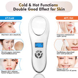 Hot and Cold Face Massager, Skin Tightening Facial Machine for Lift Firming Relieving.Electric Sonic Portable Eye Massage.