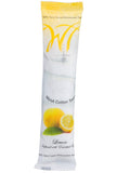 White Towel Moist Cotton Towel - Lemon (Case of 50),9x9