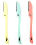 GABRIELLA Rose Womens Folding Eyebrows & Facial Razor w/DORCO Blade  (Quantity: 36 Razors Box)