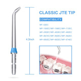 4 PCS Replacement Classic Jet Tips for Waterpik Water Flossers and Other Oral Irrigators