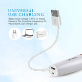 VieBeauti Rechargeable Eyebrow Trimmer Facial Hair Remover, USB Charger, 1 Count