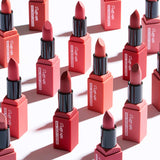 TOUCH IN SOL Pretty Filter Soul Velvet Lipstick 3.5g - Long Lasting Hydrating Formula Semi Matte Lipstick, Daily Natural Lip Color with Romantic Look (#6 Havana Red)