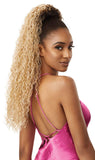 Outre PRETTY QUICK DRAWSTRING PONY Fabulous Looking Long Curly Wave Premium Synthetic High Heat Friendly Limitless Look Hair Pieces Ponytail - SHAYLA 26" (DR2/GDNAM)