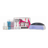 Gelish Mini Basix Gel Easy Soak Off LED Lamp Nail Polish Kit w/Color Set, 15 mL