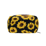 Sunflower Makeup Bag Ladies Cosmetic Bag Travel Makeup Brush Bag for Women