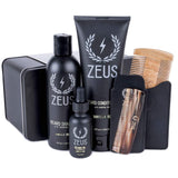 ZEUS Executive Beard Care Kit - Grooming Tools and Beard Care Set for Men! (Scent: Vanilla Rum)