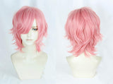 Cosplay wig Heat Resistant Pink Anime Halloween Party Cosutme full wigs XMAS Gift