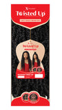 Outre Twisted Up Braided 4x4 Lace Front Wig PASSION TWIST 28 (1B)