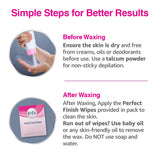 Veet Full Body Waxing Kit for Normal Skin, 20 strips