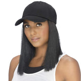 Vivica A. Fox (Cd-trina) - Heat Resistant Fiber Baseball Cap Wig in OFF BLACK