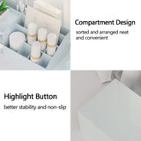 Cute Makeup Organizer with 10 Compartments and 2 Tiny Drawers, ZZWS Multifunction Desk Organizer, Storage Organizer for Vanity Countertop, Desk, Bathroom, Cosmetic, Makeup Brushes, Lipsticks (White)
