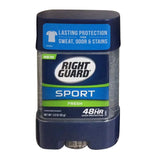 Right Guard Sport Antiperspirant and Deodorant, Clear Gel, Fresh, 3 Ounce (Pack of 4)