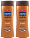Vaseline Intensive Care Cocoa Glow Body Lotion With Pure Cocoa Butter, 13.5 Oz / 400 Ml (Pack of 2)