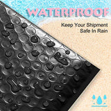 UCGOU 6x10 Inch Black Poly Bubble Mailers Padded Envelopes Shipping Bags