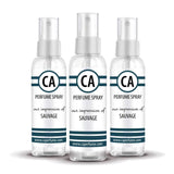 CA Perfume Impression of Sauvage for Man Travel Size Sample Fragrance Eau de Parfum Sprayer (2 Fl Oz/ 60 ml) X3