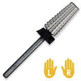 C&I 5 in 1 Multi-function Tapered Shape Nail Drill, Professional Drill Bit for Nail Manicure Machine (XC)